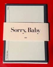 SORRY BABY movie A24 merch note cards & envelopes "Thinking of you" Eva Victor