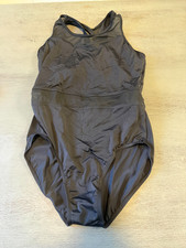 black BALERA gymnastics leotard dance leotard size LA adult large