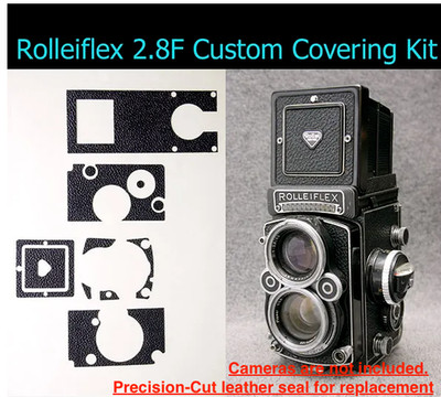 Rolleiflex 3.5F Custom Replacement  Covering Kit Shape A or B Shipping Free