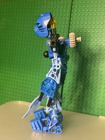 LEGO Bionicle Toa Mata Tahu 8534 Blue Kanohi Hau Custom Moc Read Description 