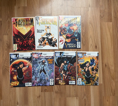 Firestorm (2004) #1,2,4 und The Return of Donna Troy #1-4 (vollständig)