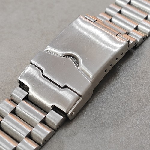 Gebürsteter Edelstahl Uhrenarmband Band Universal Metallarmband 20 mm 22 mm - Bild 6 von 18