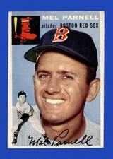 1954 Topps Set-Break # 40 Mel Parnell EX-EXMINT *GMCARDS*