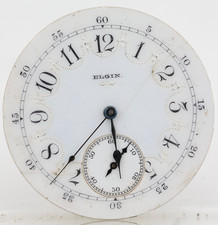 ELGIN FANCY DIAL GRADE 290, 16s 7j, 22492440  POCKET WATCH MOVEMENT (JX)