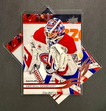 2025-26 Upper Deck Series 2 SAMUEL MONTEMBEAULT #338 - 2 Card Lot!!