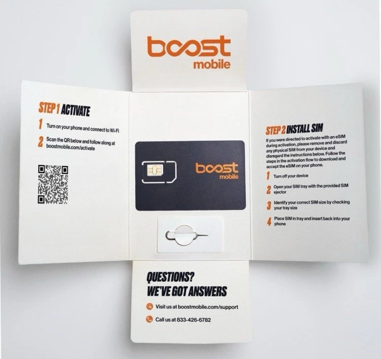 Boost Mobile Bring Your Own Phone Expanded Network SIM Card Activation Kit - Image 2 of 2
