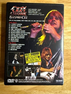 Ozzy Osbourne - Live at Palladium 1981 DVD Definitive Edition