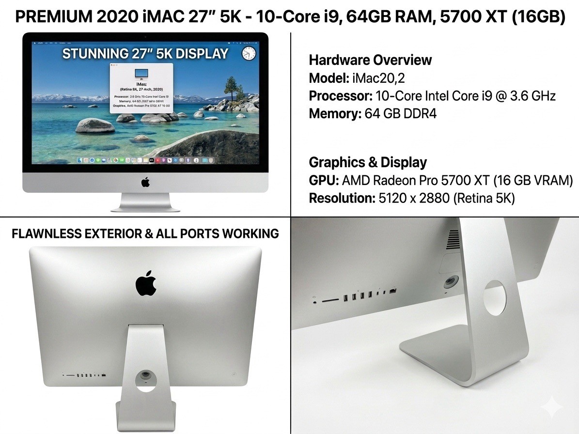 Apple iMac 5K RETINA 27
