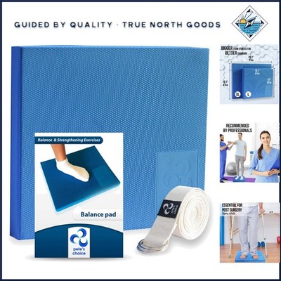 Extra Large Balance Pad with Easy Clean Finish for Heavy Use and Performance