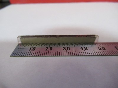 NLO NON LINEAR OPTICS LITHIUM NIOBATE CRYSTAL BAR ELECTRODED AS PICTURED 96-B-13