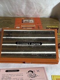 Nintendo Game And Watch Donkey Kong multi screen Tested From Japan DK-52 W/ Box