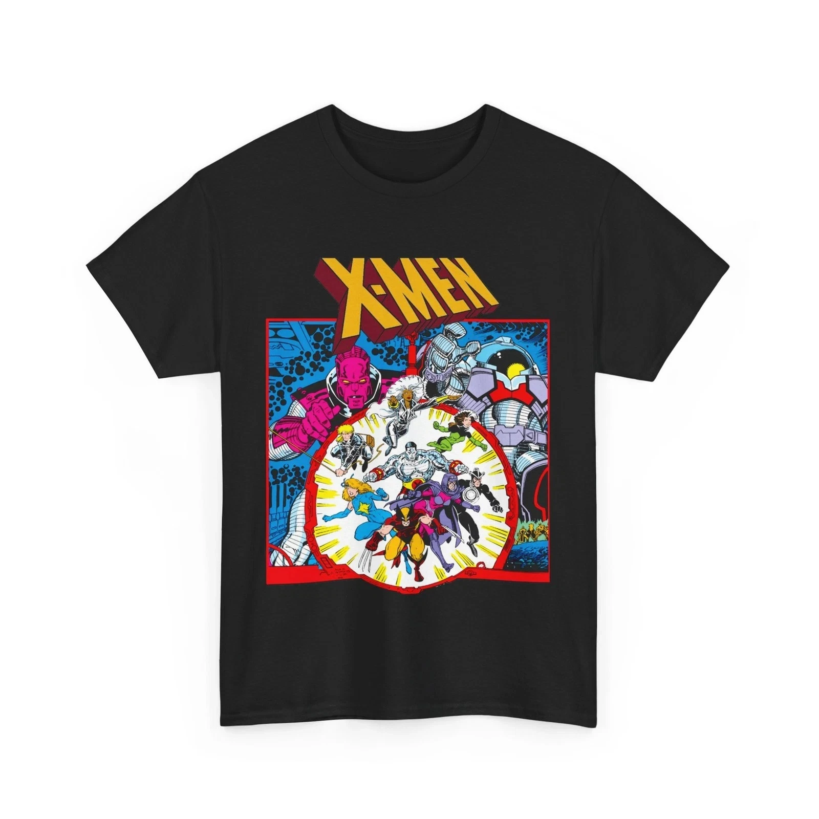 Uncanny X-Men T-Shirt - Art Adams - Marvel Comics - Wolverine, Storm, Dazzler