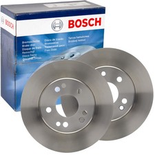 2X BOSCH BREMSSCHEIBEN Ø284mm VORNE PASSEND FÜR MERCEDES-BENZ 124 E-KLASSE