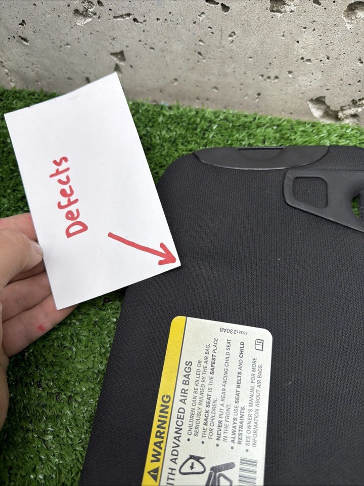 Juego de pares de parasoles laterales para conductor y pasajero Dodge Challenger 2008-2023 Foto 4 de 4