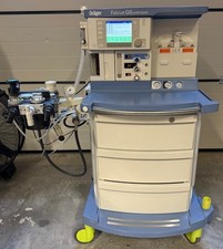 Dräger Fabius GS Premium Narkosegerät auf Fahrwagen und mit neuer Stk Prüfung