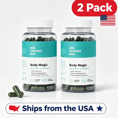 2pc Her Fantasy Box | Body Magic Chlorophyll Capsules - 30 Vegan Capsules*