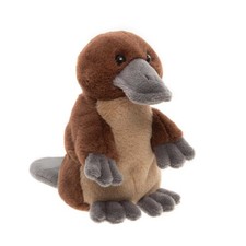 Charlie Bears Cuddle Cub Duck Billed Platypus - Small Plush Brown Stuffed Animal