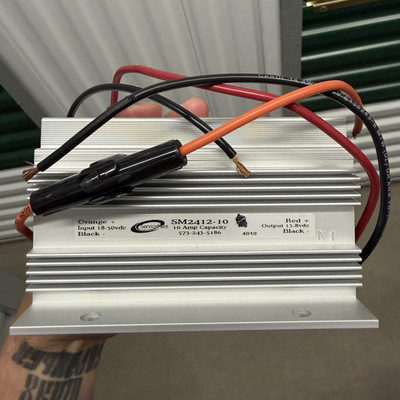 ServiceMate SM2412-10 DC-DC Converter 10A 18-50VDC In 13.8VDC Out