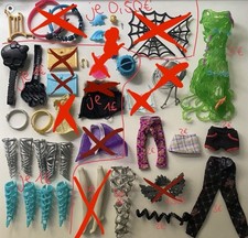 AUCH EINZELVERKAUF! Monster High Accessories und Ersatzteile