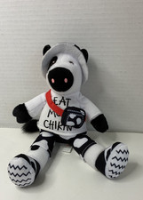Chick-fil-A Plush Cow Toy with Message Shirt 10" Eat Mor Chicken