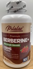 Premium Berberine HCl with Ceylon Cinnamon 1200mg-Healthy Cholesterol, Immune