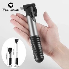 WEST BIKING Portable Mini Bicycle Pump Cycling Hand Air Pump Ball Tire Inflator