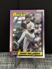 2025 Topps Chrome Update Series - 1990 Topps Baseball Chase Dollander #90CU-16