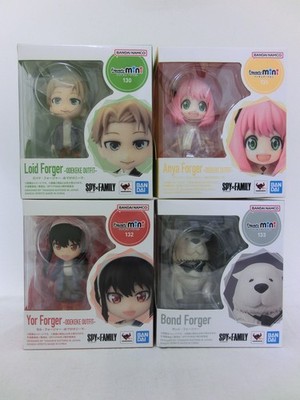 ''From Japan'' SPY×FAMILY Loid & Anya &Yor & Bond Forger Figure BANDAI ''In Stock''