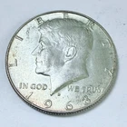 1968-D Kennedy Half Dollar 40% Silver, Circulated Coin #7129