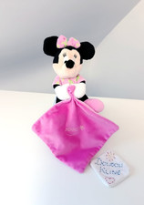 Doudou Plat/Mouchoir Minnie Rose Vert Étoile Lune Luminescent  Disney Simba Toys
