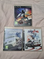 Superstars V8 Racing Need for Speed SHIFT F1 2010 PS3 Playstation PAL Pegi 