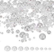 1000Pcs 2-10mm Mix Pearls, White