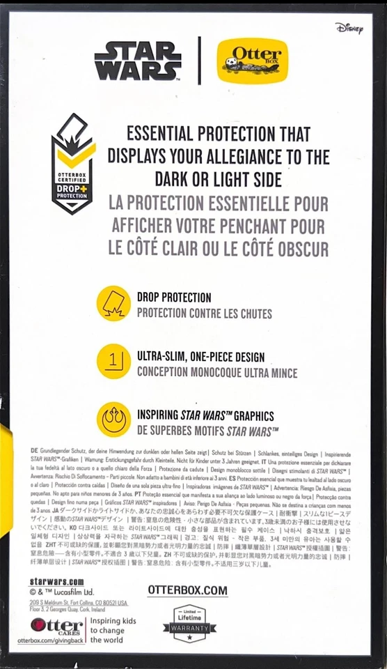 Caja Abierta - OtterBox Apple iPhone 8 Plus/7 Plus Star Wars Estuche Simetría Kylo Ren Foto 2 de 2