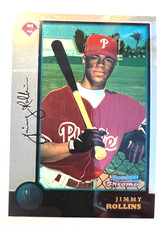 1998 Bowman Chrome Jimmy Rollins #181 (RC)