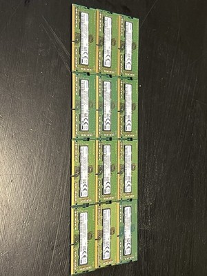 Lot of 12 Samsung 8GB DDR4-2666 Laptop RAM. Clean Pulls, Tested Good.