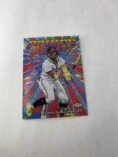 Ronald Acuna Jr. Logofractor Power Players 2025 Topps Chrome #PP-7 Braves SP