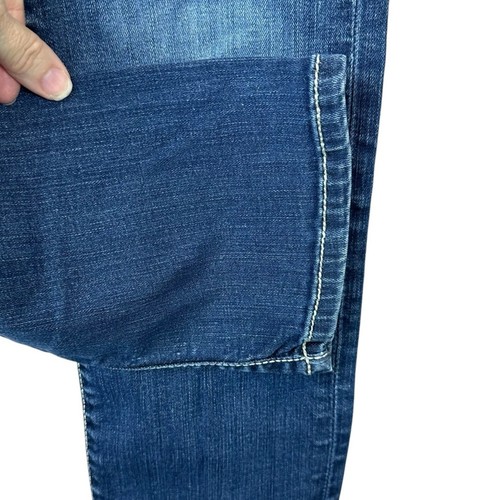 Bke The Buckle Addison Crop Stitched Pocket Low Rise Jeans Women Sz 27 - Picture 5 of 9
