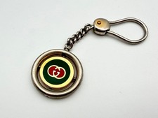 GUCCI Interlocking G Key Ring Unisex
