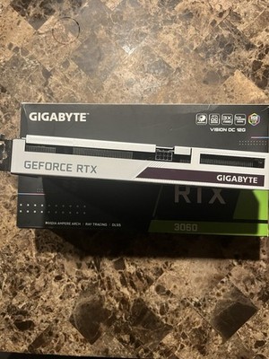 GIGABYTE GeForce RTX 3060 Vision OC 12GB GDDR6 Ray Tracing DLSS RGB