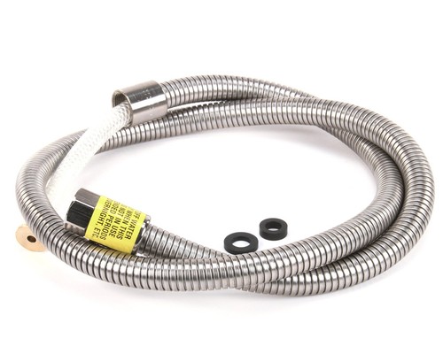 T&S Brass Hose, 56 Flexible Stainless Steel, Less Handle B-0056-H2A - Genuine - Picture 2 of 4