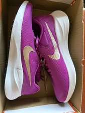 Nike Revolution 7 Hot Fuchsia Red Bronze Running Shoes Womens Size 9.5