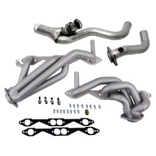 Bbk Headers Shorty Steel Chrome Chevy Pontiac Camaro Firebird Sb 5.7l Pair 1567