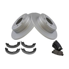 Rear Ceramic Brake Pad  Rotor Kit 1027877702