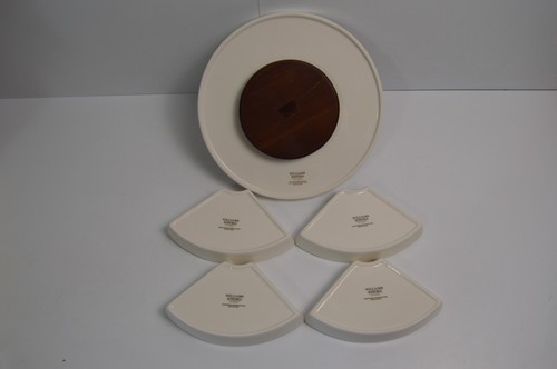 Williams Sonoma Woodland Berry Stag Head Lazy Susan NIB New Christmas Trays - Picture 5 of 24