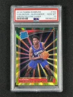 2018-19 Donruss Optic Shai Gilgeous-Alexander Yellow Green Laser RC PSA 10 &1081