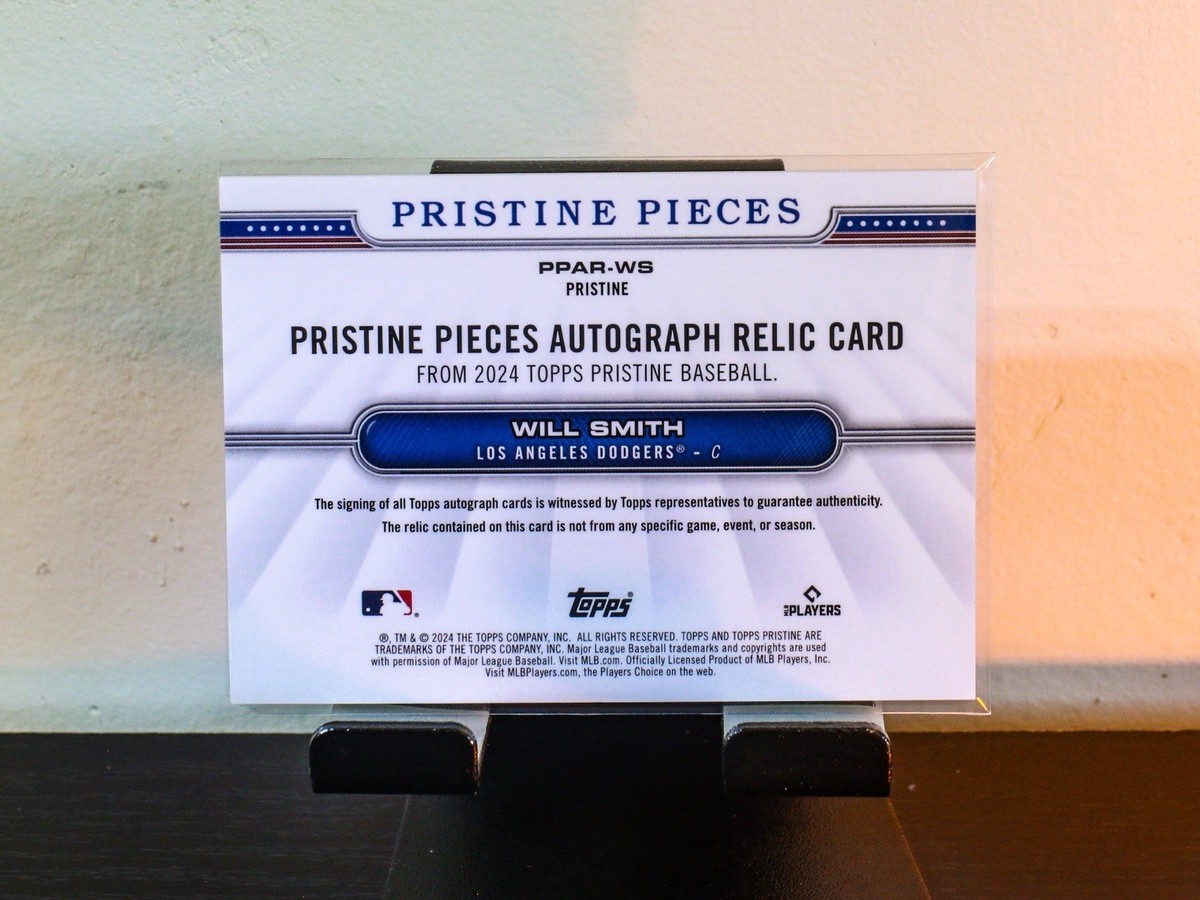 2024 Topps Pristine - Pristine Pieces Autograph Relics Will Smith 