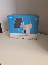 Aosu 3K 5.0-MP Wi-Fi® Outdoor AI-Smart Solar Security Camera with Panoramic PTZ