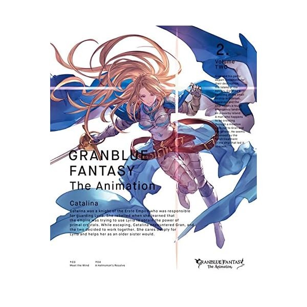 Granblue Fantasy The Animation Vol.2 [DVD] Free Ship w/Tracking# from Ja