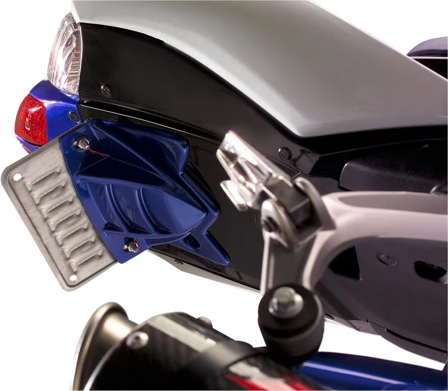 Eliminador de guardabarros Hotbodies Tag - negro brillante motocicleta bicicleta de calle 60801-1001 Foto 3 de 4