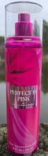 Bath and Body Works Perfect in Pink Fine Fragrance Body Mist Spray 8 oz New